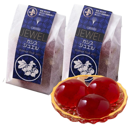 Aomori Fruit Aomori Blackcurrant Cassis Juice Jelly 
