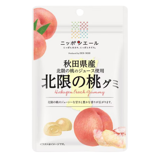 Nippon-yell Akita Hokugen Peach Gummy