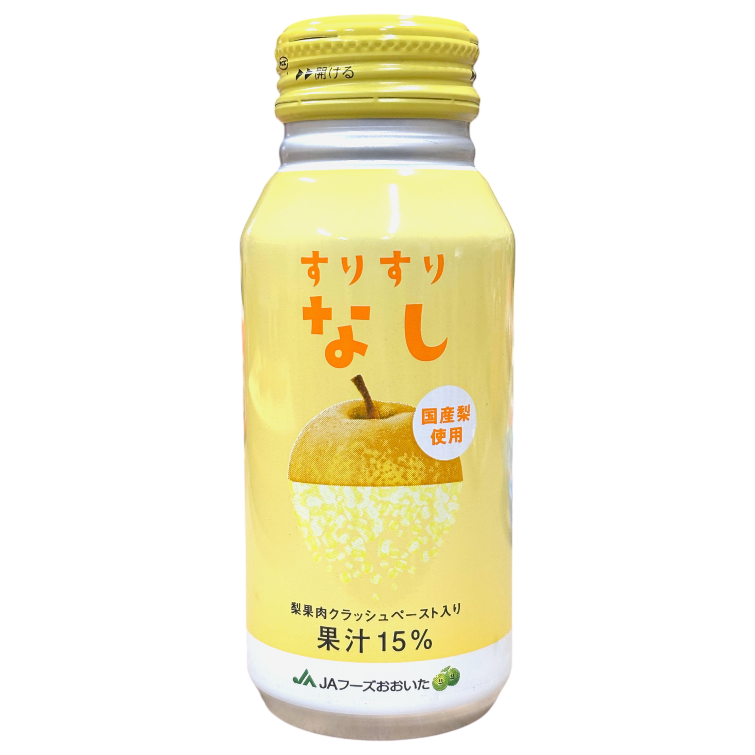 JA FOODS 大分 Surisuri 梨饮料 190g 瓶罐