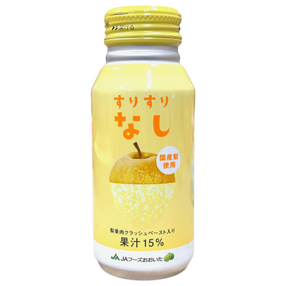 JA FOODS 大分 Surisuri 梨饮料 190g 瓶罐