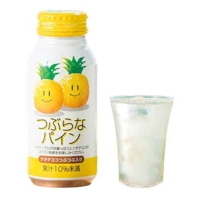 JA FOODS OITA Tsuburana Drink Bottle Can: Pineapple