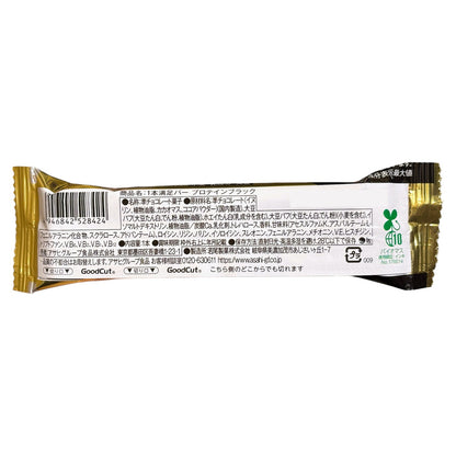 ASAHI GROUP FOOD Ippon Manzoku 蛋白質巧克力棒：黑色