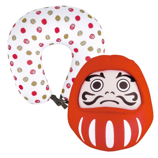 KISHIMA Daruma 2-Way Travel Neck Pillow