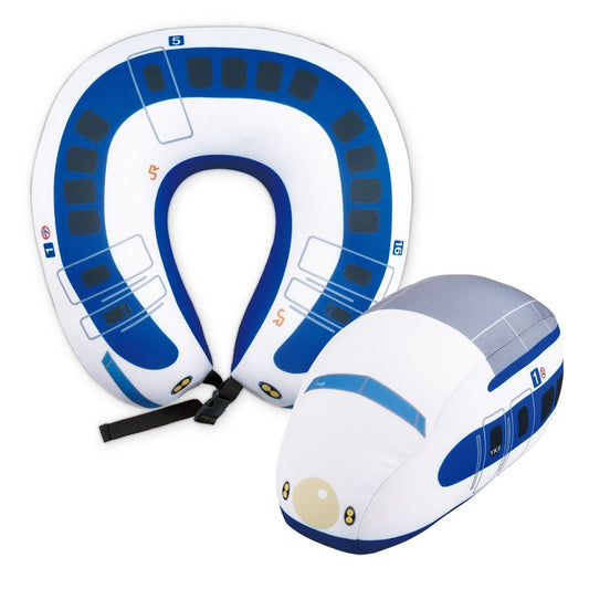 KISHIMA 0 Series Shinkansen 2-Way Travel Neck Pillow