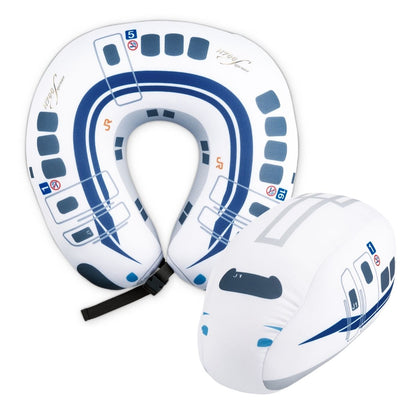 KISHIMA N700S Shinkansen 2-Way Travel Neck Pillow