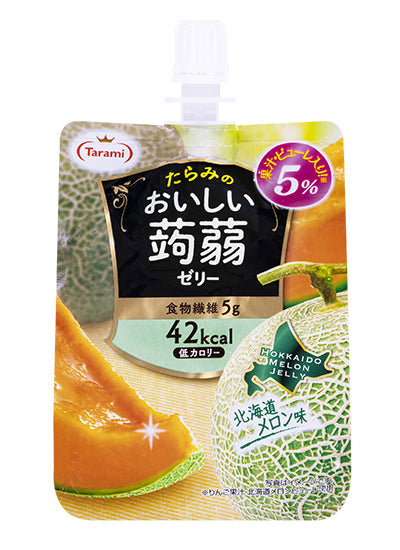 Konjac Jelly Hokkaido Melon (Pouch)