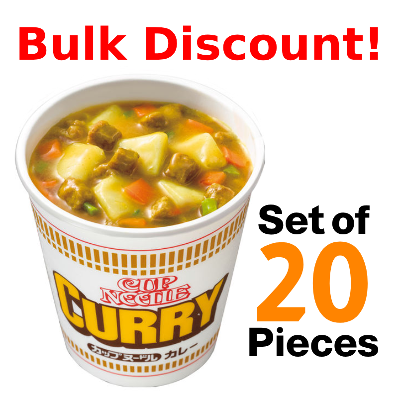 Ramen Cup Noodle Curry (20 pieces)