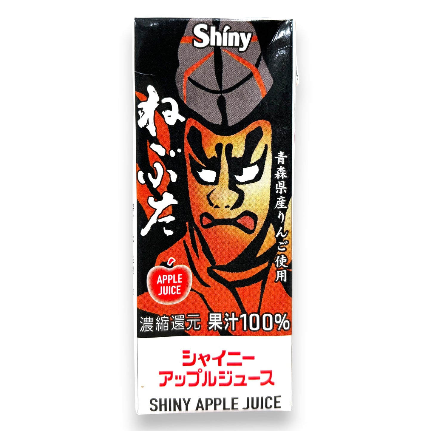 아오모리 사과 주스 샤이니 애플 주스 쁘띠 네부타 디자인 125ml