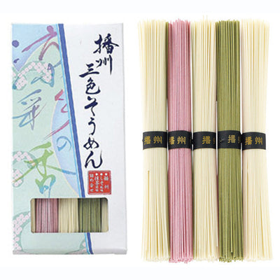 KANESU SEIMEN Banshu Three-color Somen 250g