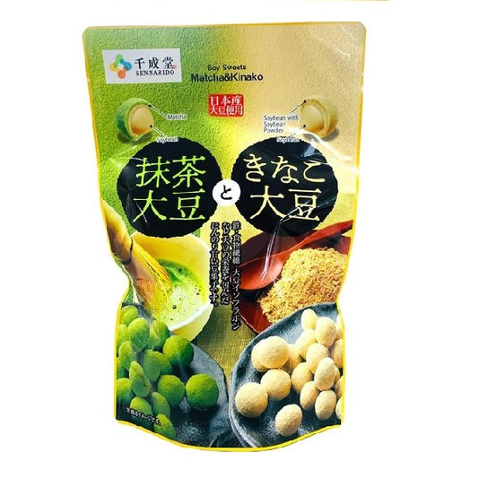 Soy Sweets Matcha & Kinako Snack 145g