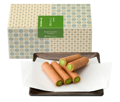 GION TSUJIRI Tsujiri-no-Sato Matcha Cream Sandwich Cookie