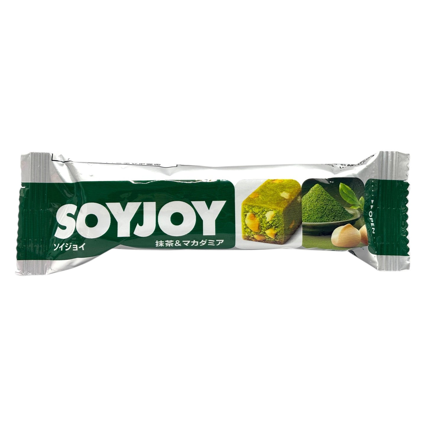 OTSUKA Soyjoy（大豆棒）低升糖指數食品：抹茶和夏威夷果仁
