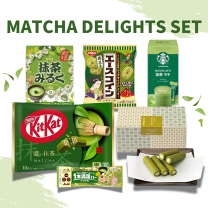 일본 정통 말차 디저트 세트 