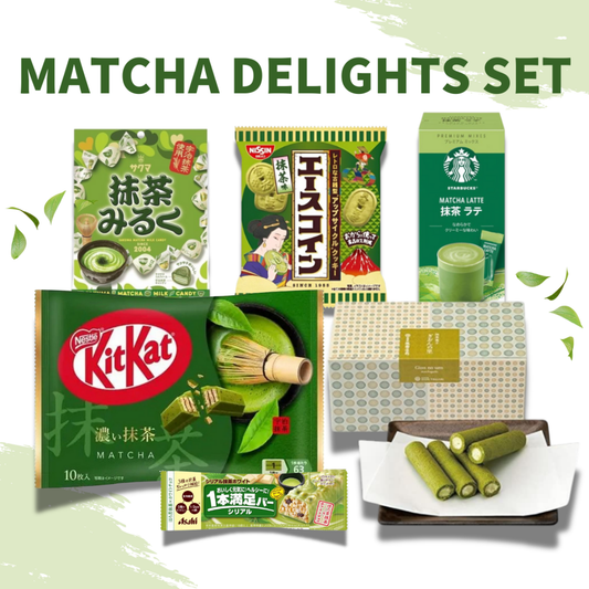 일본 정통 말차 디저트 세트 