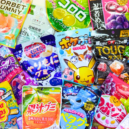 Japanese Gummies Box (15 Popular Gummies)