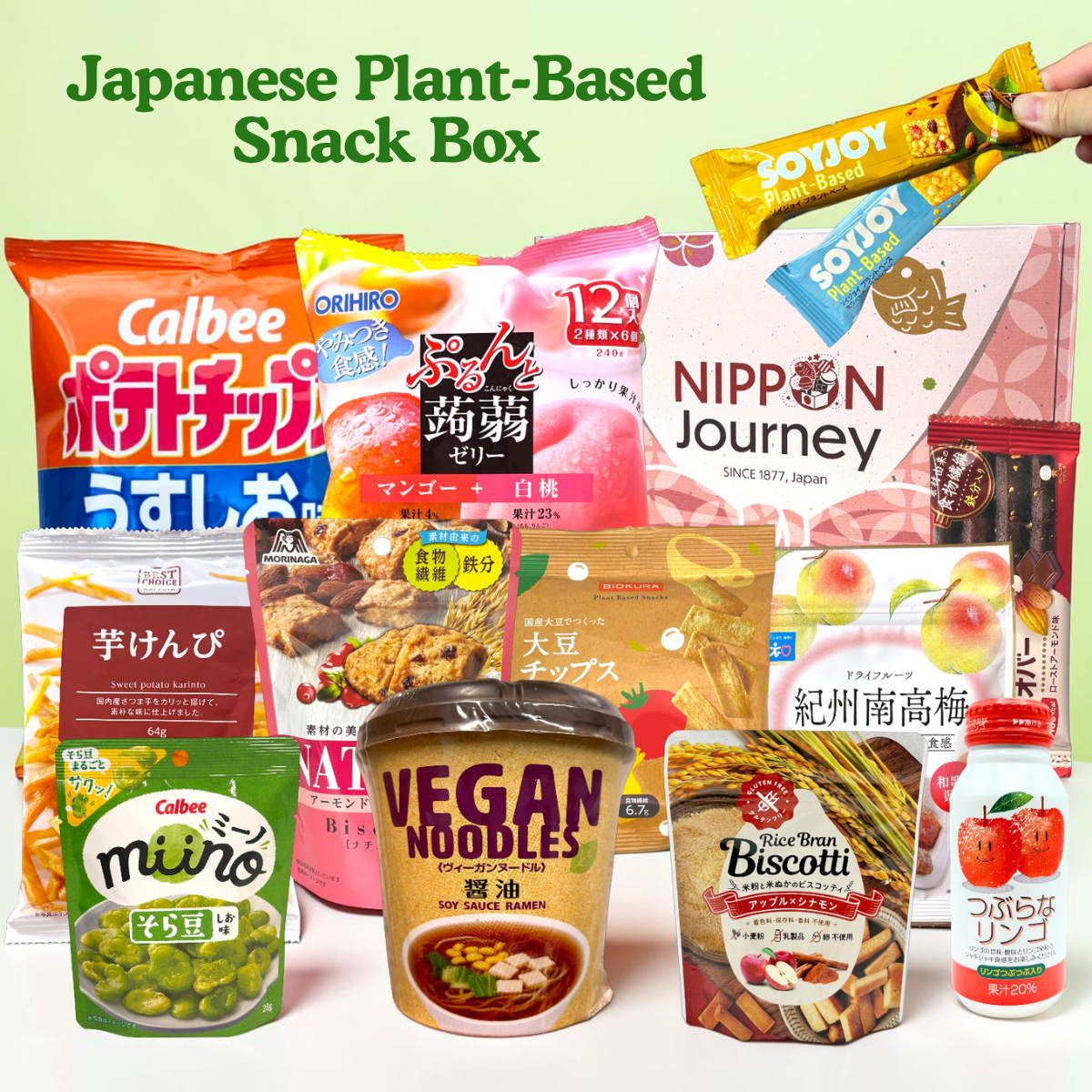 Japanese Plant-Based Snack Box