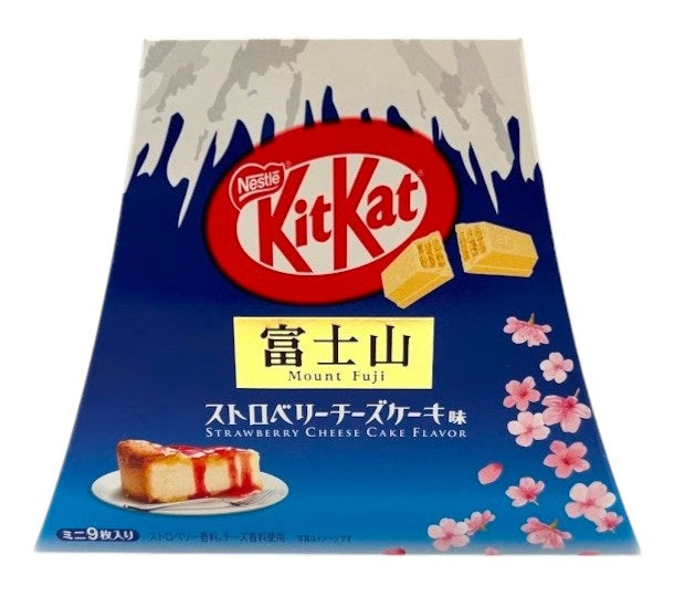 Japanese KitKat Wafer Chocolate Mount Fuji Box<Strawberry Cheesecake>9P