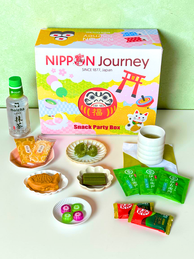 Japanese Tea & Snack Party Box