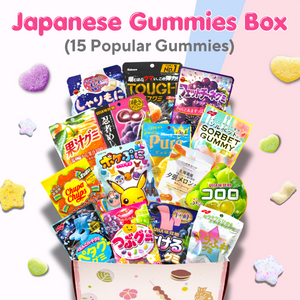 Japanese Gummies Box (15 Popular Gummies)