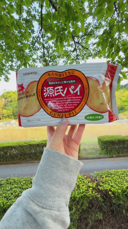 SANRITSU SEIKA  Genji Pie heart shaped biscuits